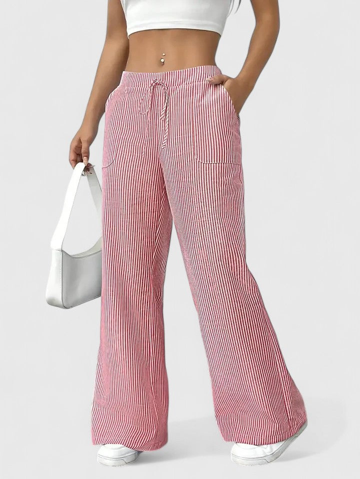 La Vie d'Amsterdam - Dominique™ - Comfortabele wijde broek