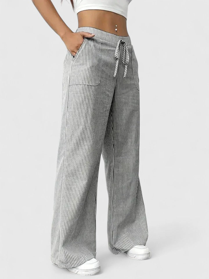 La Vie d'Amsterdam - Dominique™ - Comfortabele wijde broek