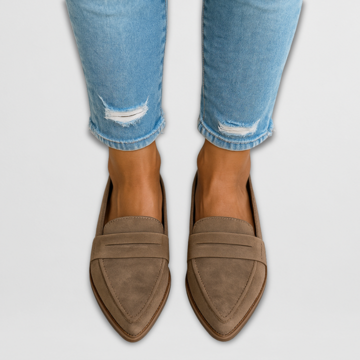 La Vie d'Amsterdam | Nadia | Suède Loafers