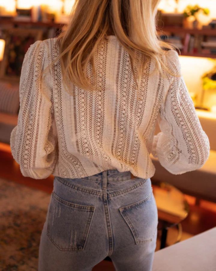 La Vie d'Amsterdam | Elodie™ | Gehaakte blouse