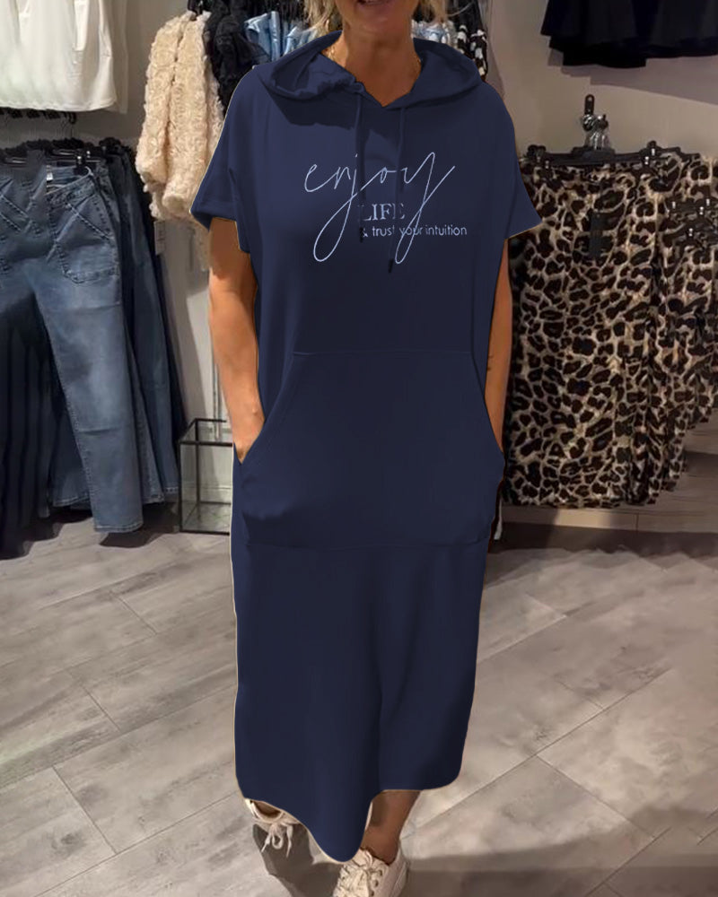 La Vie d'Amsterdam - Saskia™ Casual Hoodie Jurk