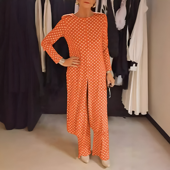 La Vie d'Amsterdam | Sterre™ | Tweedelige Set met Vrolijke Stippen