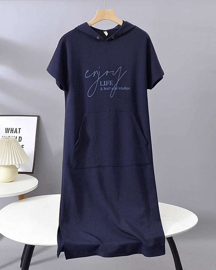 La Vie d'Amsterdam - Saskia™ Casual Hoodie Jurk