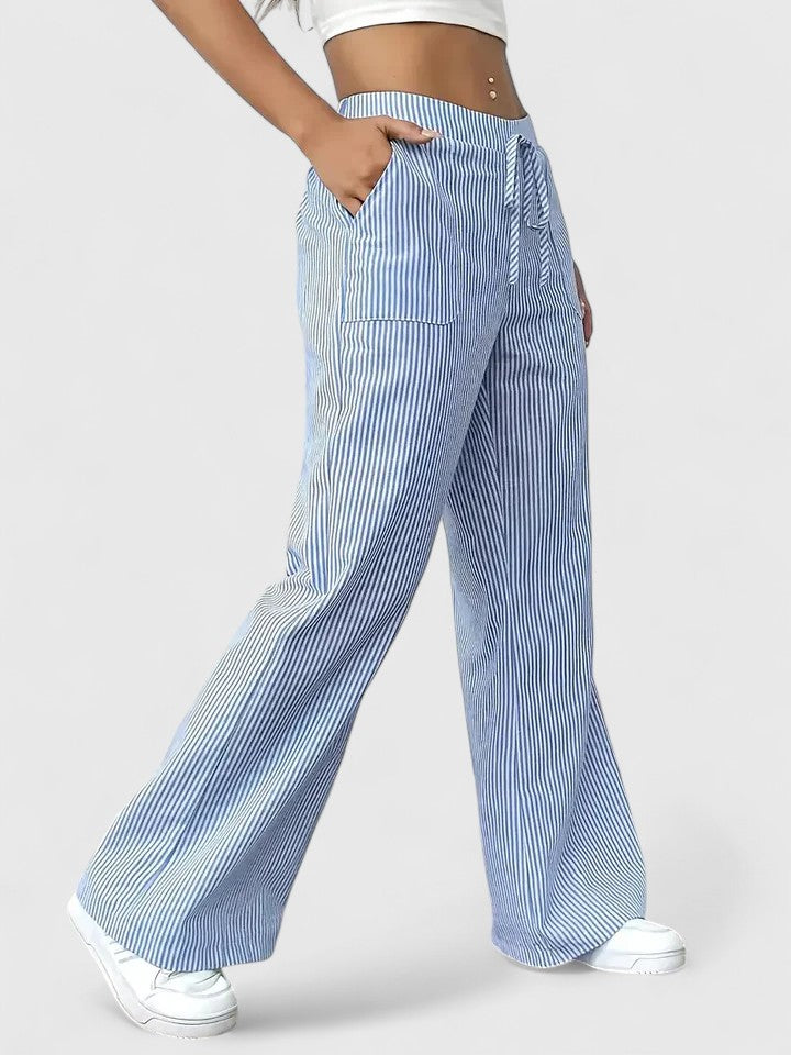 La Vie d'Amsterdam - Dominique™ - Comfortabele wijde broek
