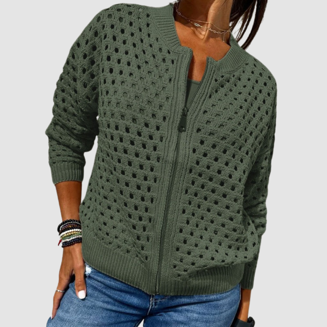 La Vie d'Amsterdam - Celeste™ - Premium Tricot Jas