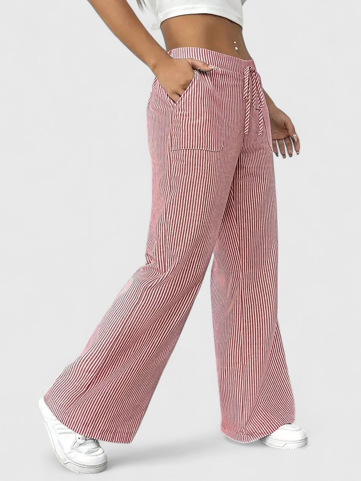 La Vie d'Amsterdam - Dominique™ - Comfortabele wijde broek