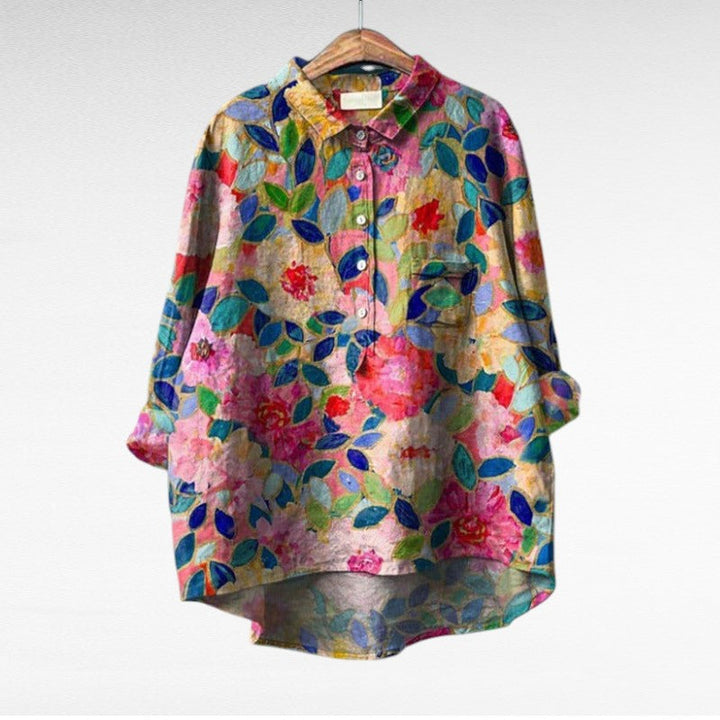 La Vie d'Amsterdam | Klassieke Bloemenblouses