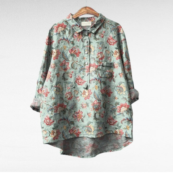 La Vie d'Amsterdam | Klassieke Bloemenblouses