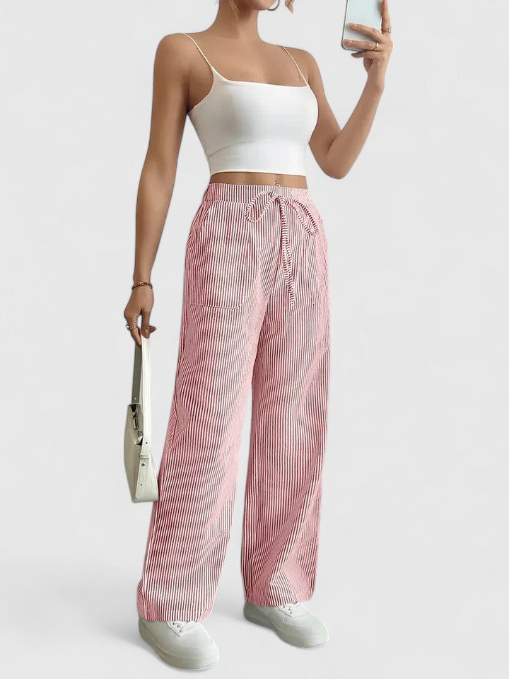 La Vie d'Amsterdam - Dominique™ - Comfortabele wijde broek