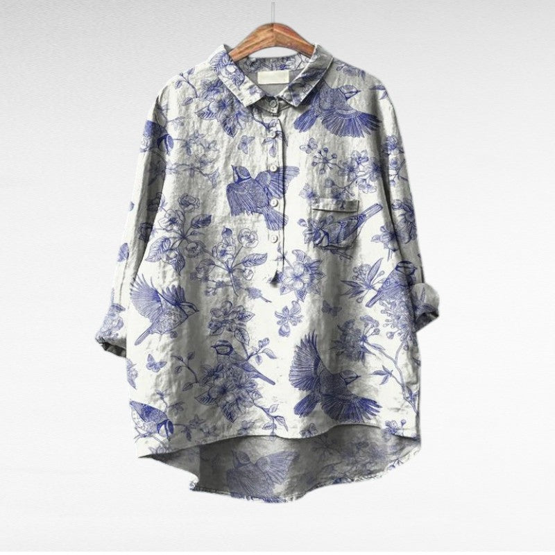 La Vie d'Amsterdam | Klassieke Bloemenblouses