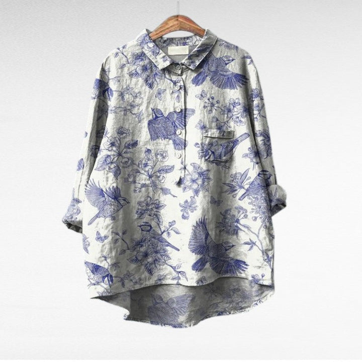 La Vie d'Amsterdam | Klassieke Bloemenblouses