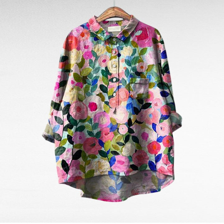 La Vie d'Amsterdam | Klassieke Bloemenblouses