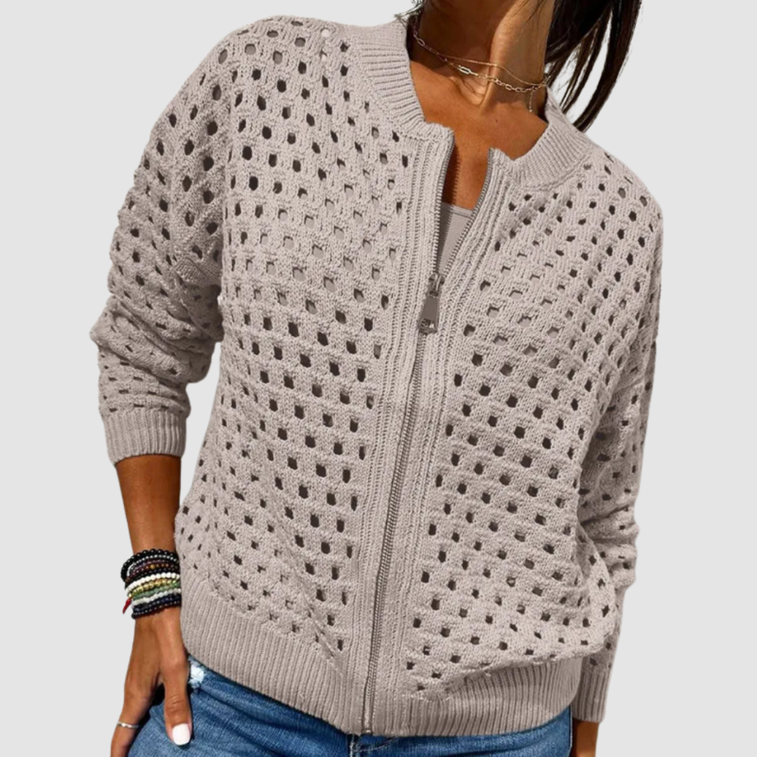 La Vie d'Amsterdam - Celeste™ - Premium Tricot Jas