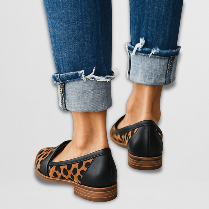 La Vie d'Amsterdam | Nadia | Suède Loafers