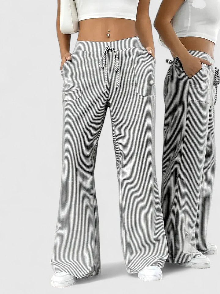 La Vie d'Amsterdam - Dominique™ - Comfortabele wijde broek