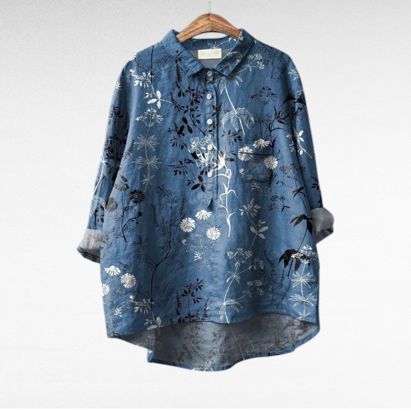 La Vie d'Amsterdam | Klassieke Bloemenblouses