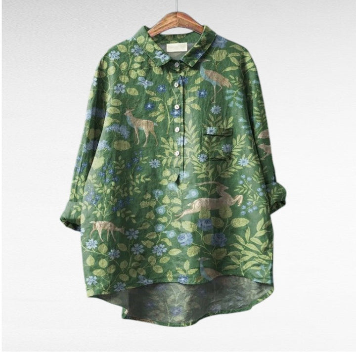 La Vie d'Amsterdam | Klassieke Bloemenblouses