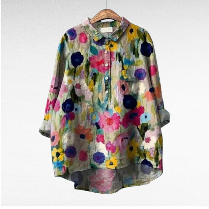 La Vie d'Amsterdam | Klassieke Bloemenblouses