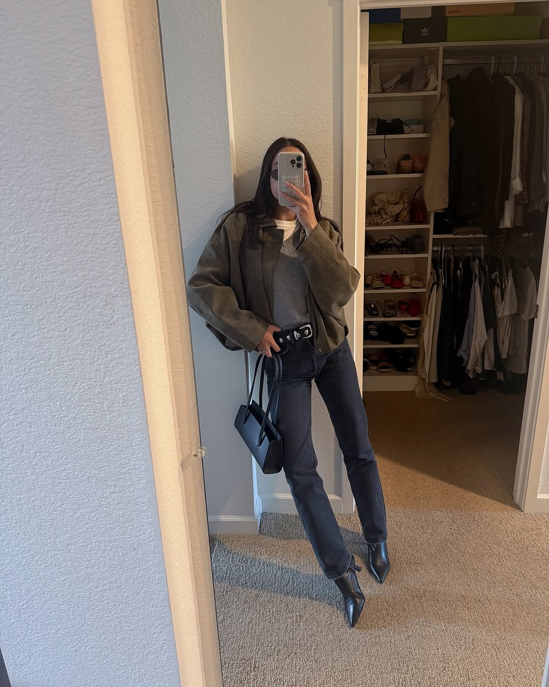 La Vie d'Amsterdam | Fabiane | Oversized  Leren Jas