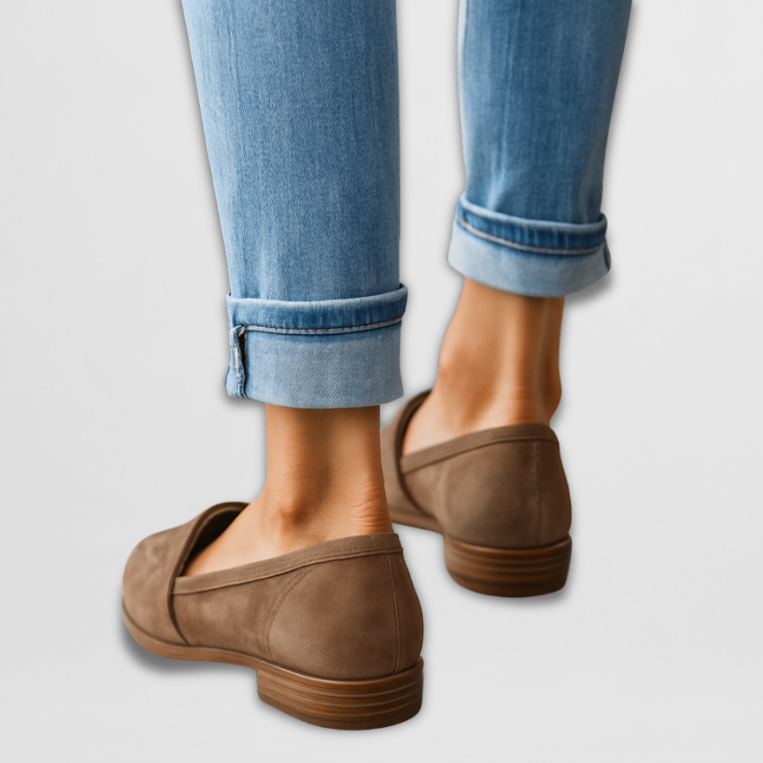 La Vie d'Amsterdam | Nadia | Suède Loafers
