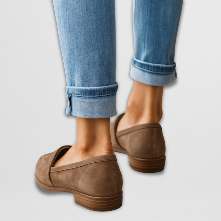 La Vie d'Amsterdam | Nadia | Suède Loafers