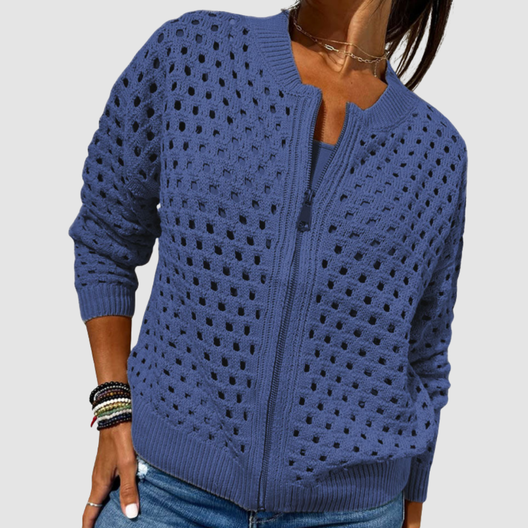 La Vie d'Amsterdam - Celeste™ - Premium Tricot Jas