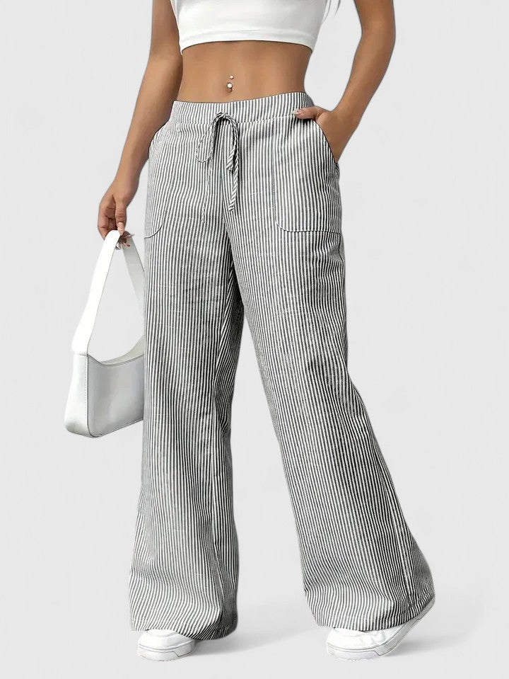 La Vie d'Amsterdam - Dominique™ - Comfortabele wijde broek