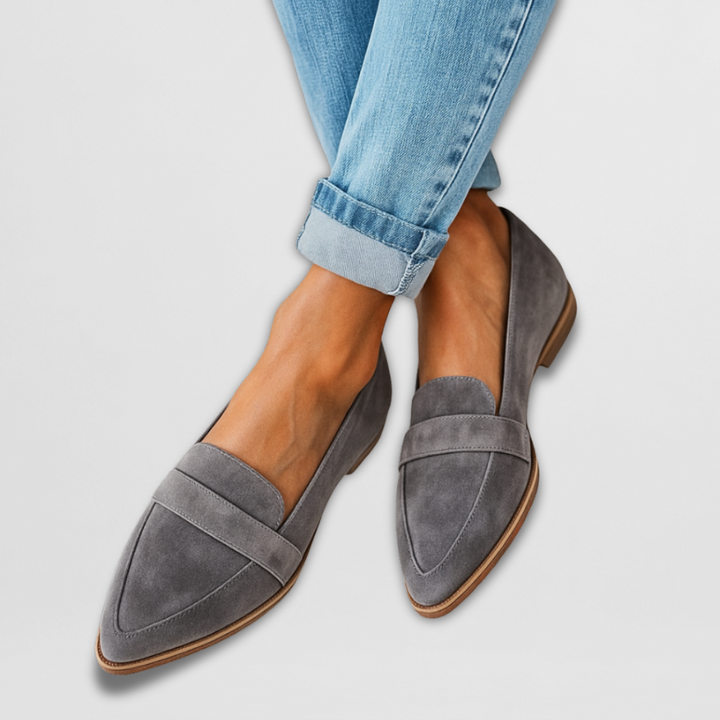 La Vie d'Amsterdam | Nadia | Suède Loafers