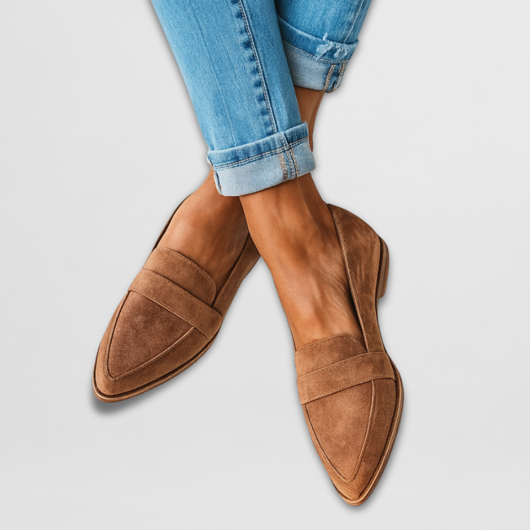 La Vie d'Amsterdam | Nadia | Suède Loafers