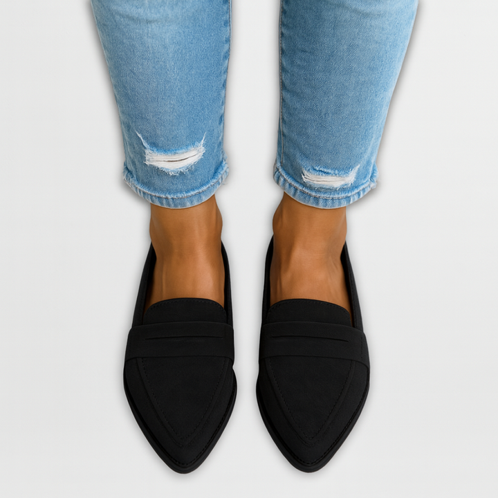 La Vie d'Amsterdam | Nadia | Suède Loafers