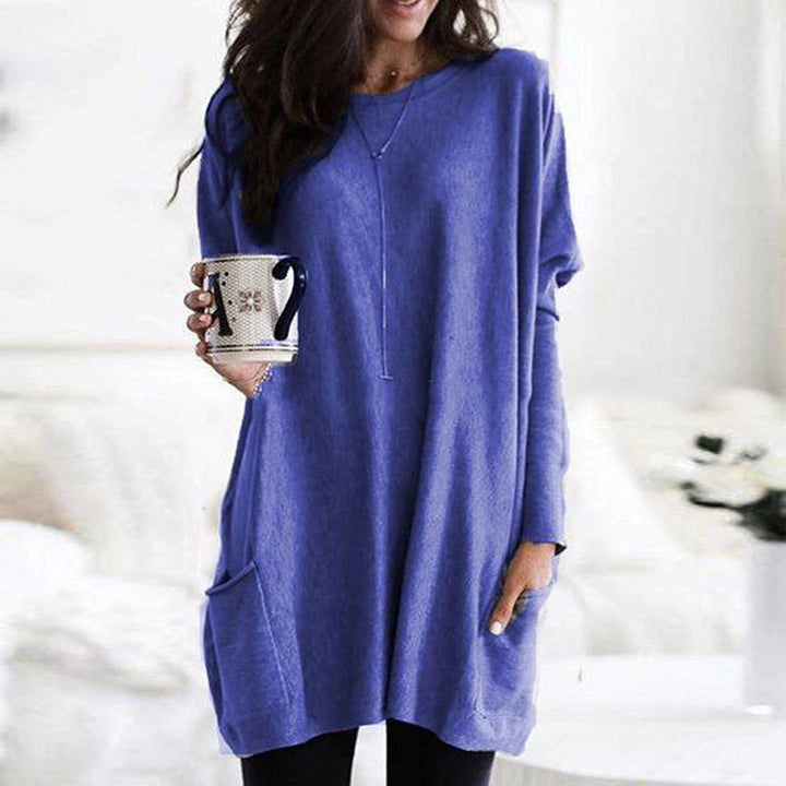 La Vie d'Amsterdam | Elise | Relaxte top met zakken