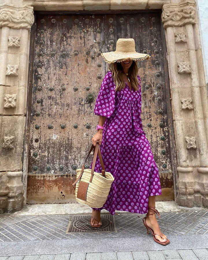 La Vie d'Amsterdam | De Amélie™ | Elegante Boho Jurk