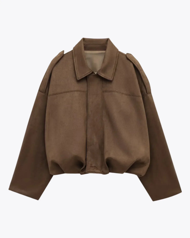 La Vie d'Amsterdam | Fabiane | Oversized  Leren Jas