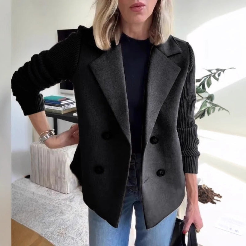 La Vie d'Amsterdam | Marion | Zachte sweaterblazer met elegante pasvorm