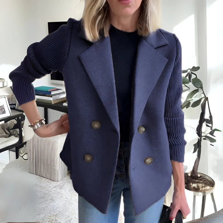 La Vie d'Amsterdam | Marion | Zachte sweaterblazer met elegante pasvorm