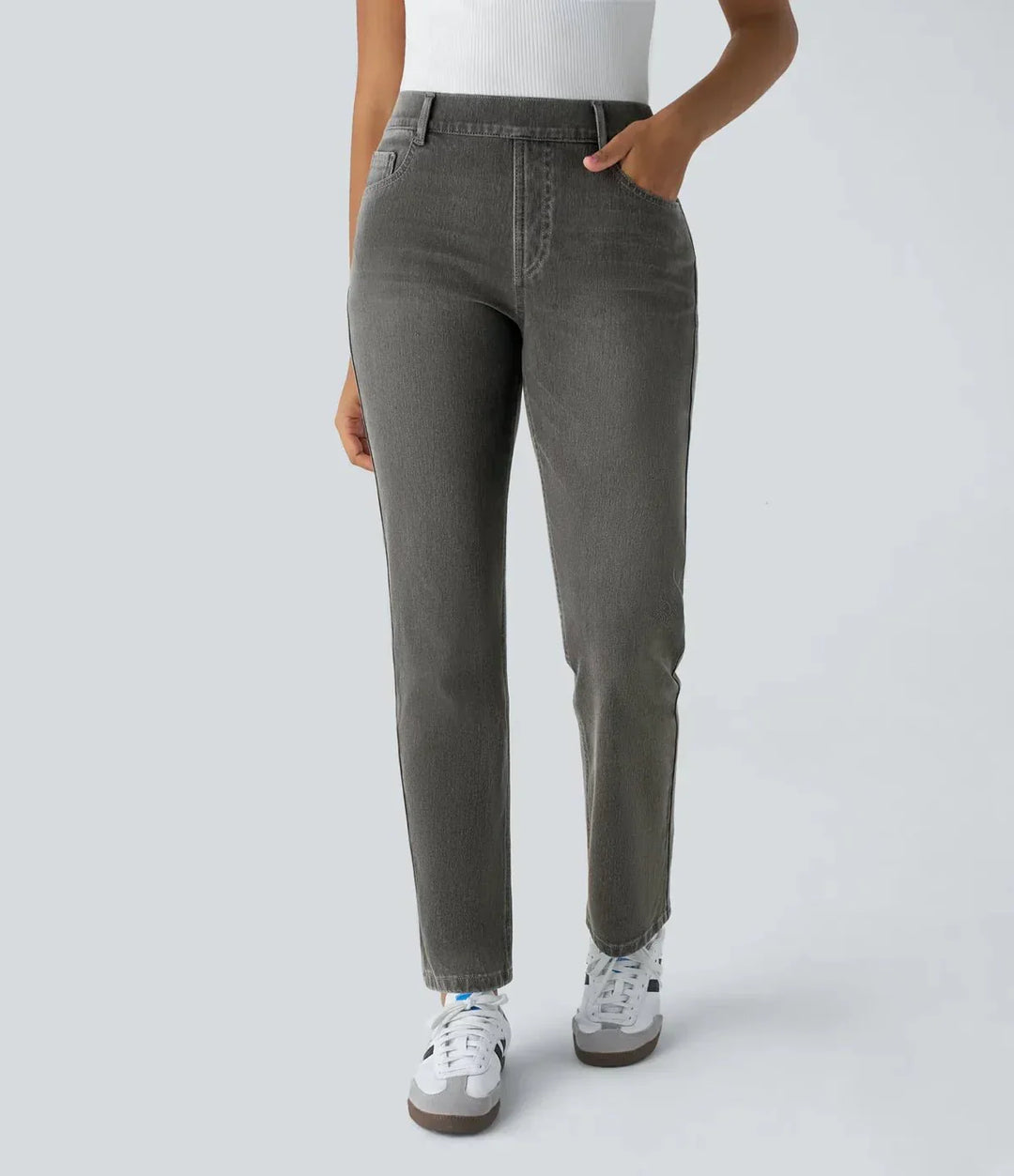 La Vie d'Amsterdam - ComfortFit -Comfortabele broek met hoge taille