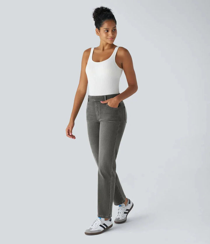 La Vie d'Amsterdam - ComfortFit -Comfortabele broek met hoge taille