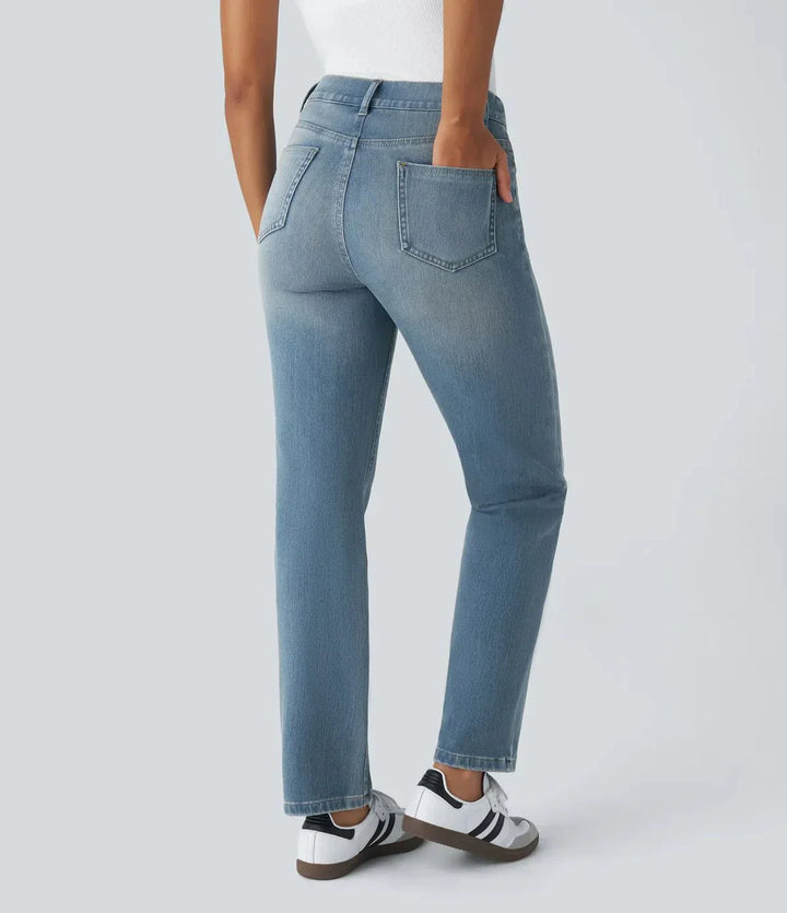La Vie d'Amsterdam - ComfortFit -Comfortabele broek met hoge taille
