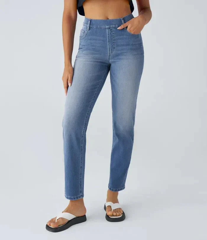 La Vie d'Amsterdam - ComfortFit -Comfortabele broek met hoge taille