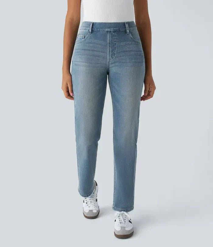 La Vie d'Amsterdam - ComfortFit -Comfortabele broek met hoge taille