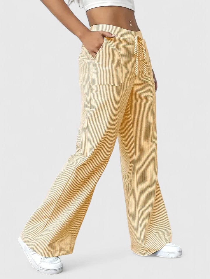 La Vie d'Amsterdam - Dominique™ - Comfortabele wijde broek