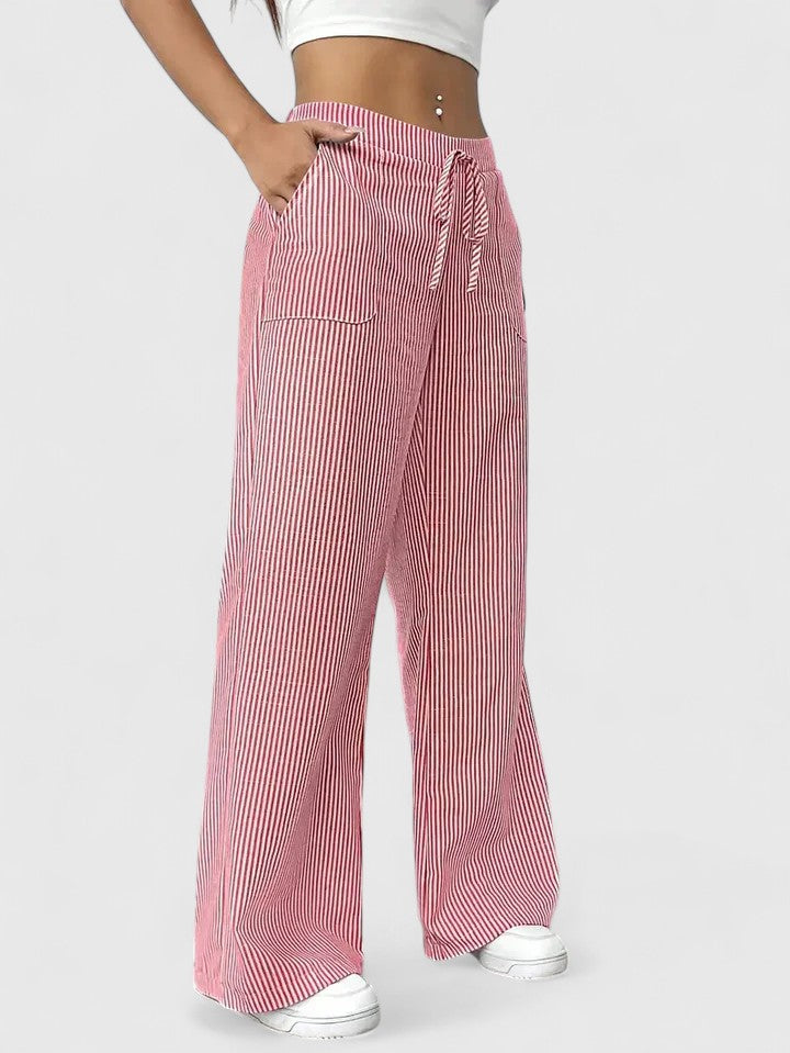La Vie d'Amsterdam - Dominique™ - Comfortabele wijde broek