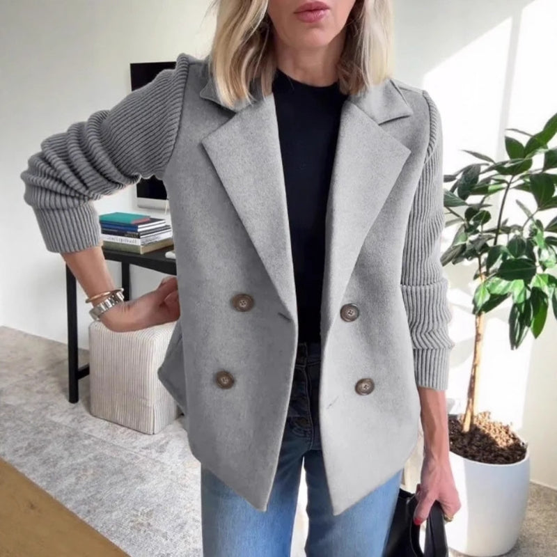 La Vie d'Amsterdam | Marion | Zachte sweaterblazer met elegante pasvorm
