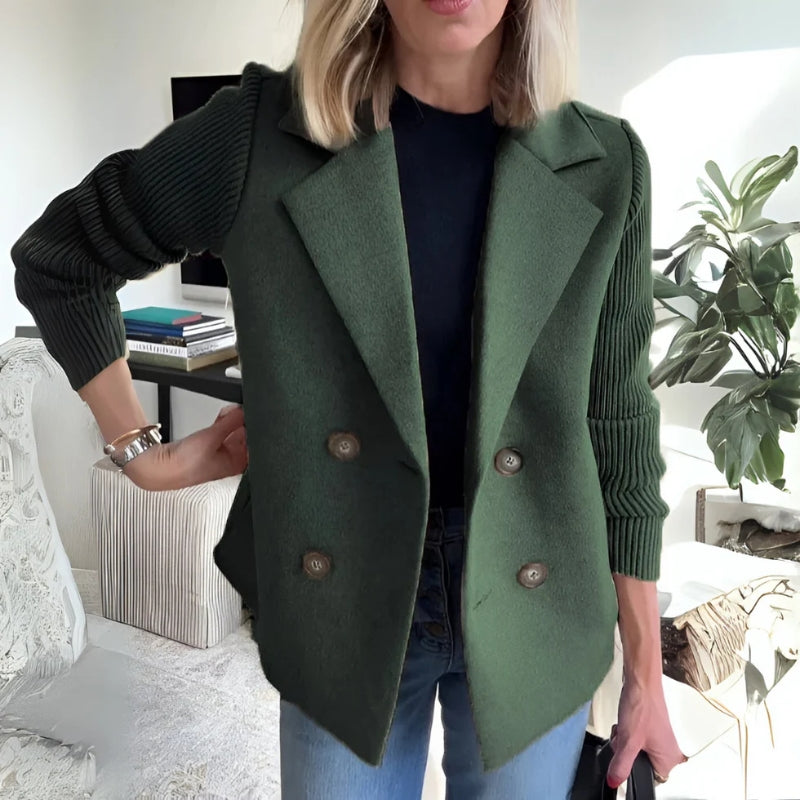 La Vie d'Amsterdam | Marion | Zachte sweaterblazer met elegante pasvorm