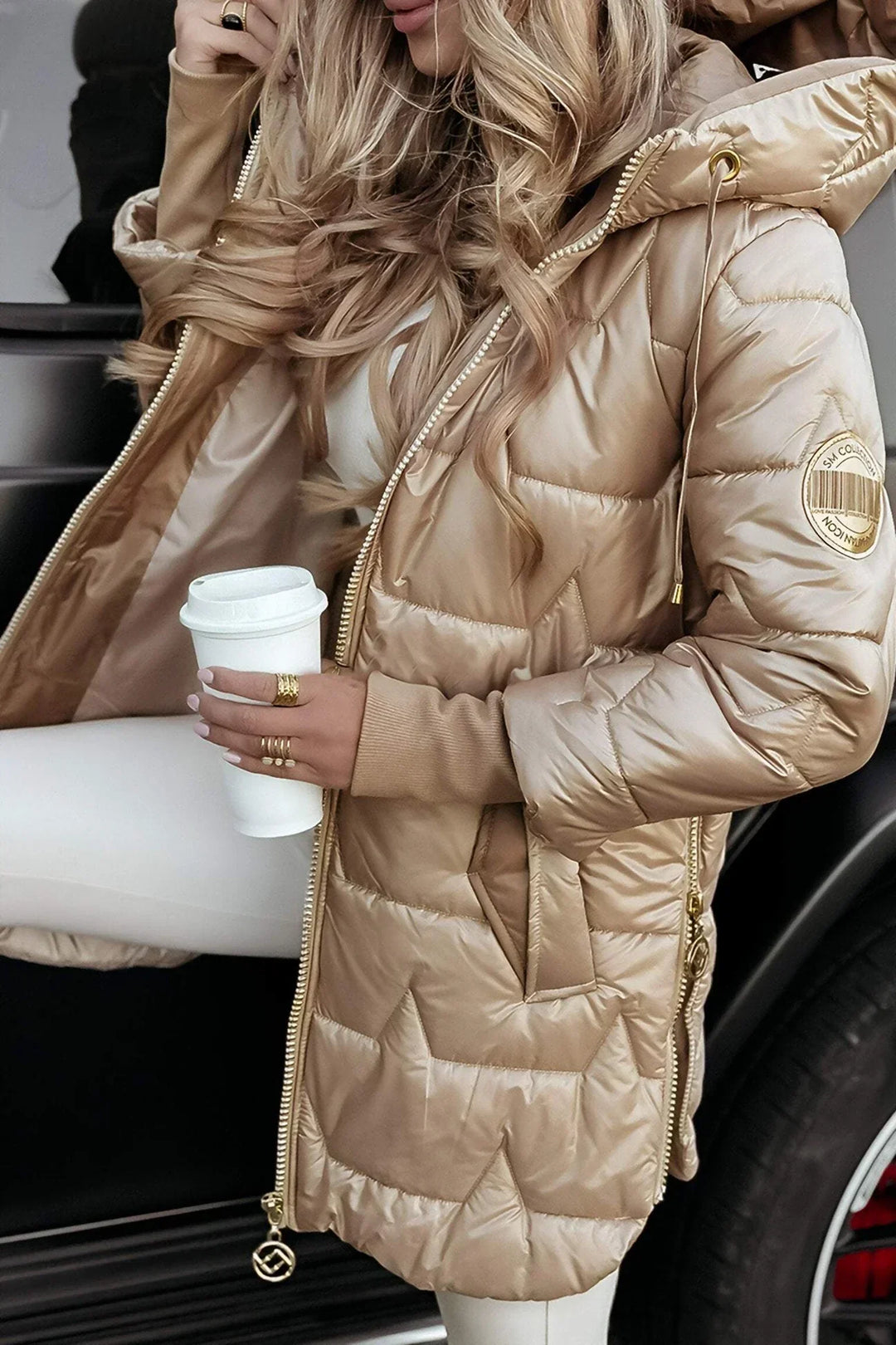 La Vie d'Amsterdam | Charlotte | Elegante Winterjas met Capuchon