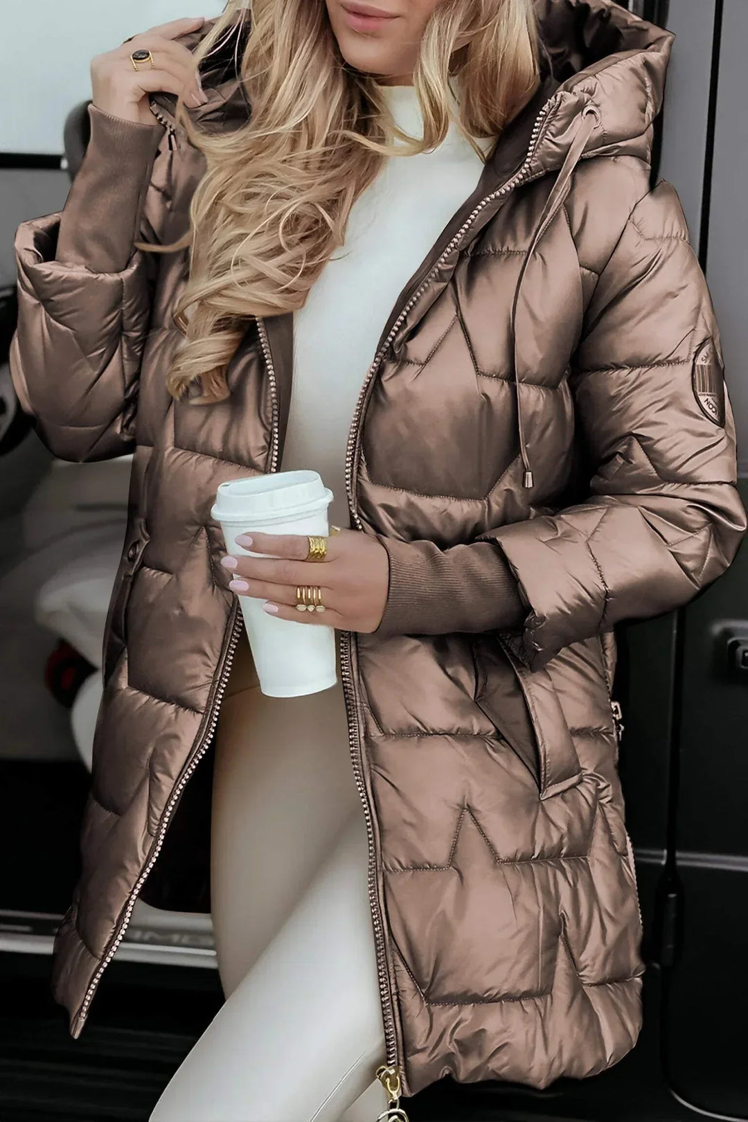 La Vie d'Amsterdam | Charlotte | Elegante Winterjas met Capuchon