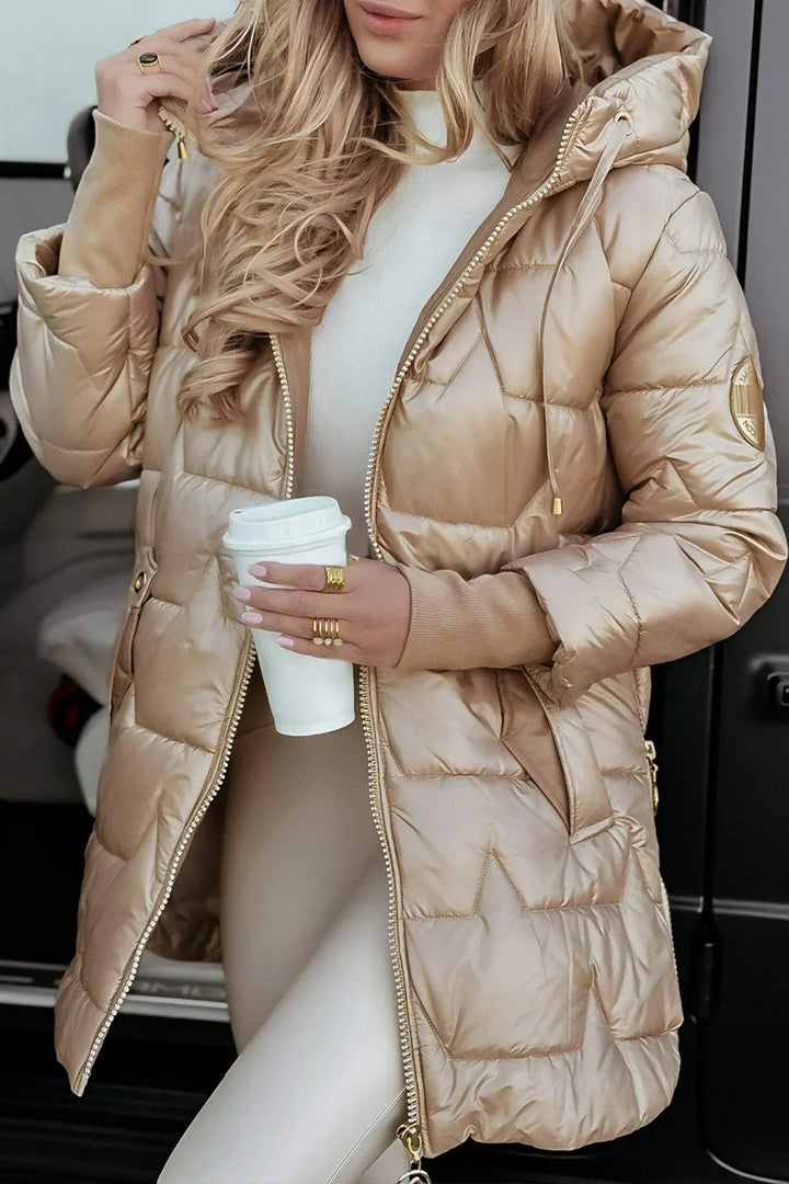 La Vie d'Amsterdam | Charlotte | Elegante Winterjas met Capuchon
