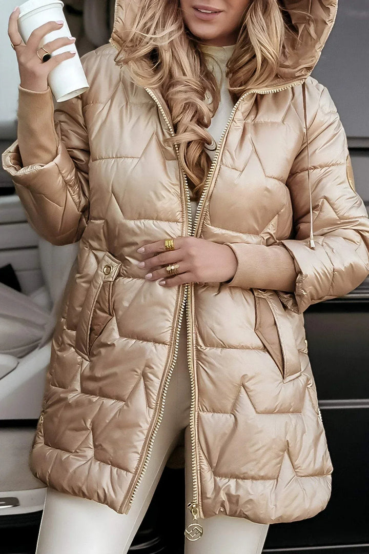 La Vie d'Amsterdam | Charlotte | Elegante Winterjas met Capuchon
