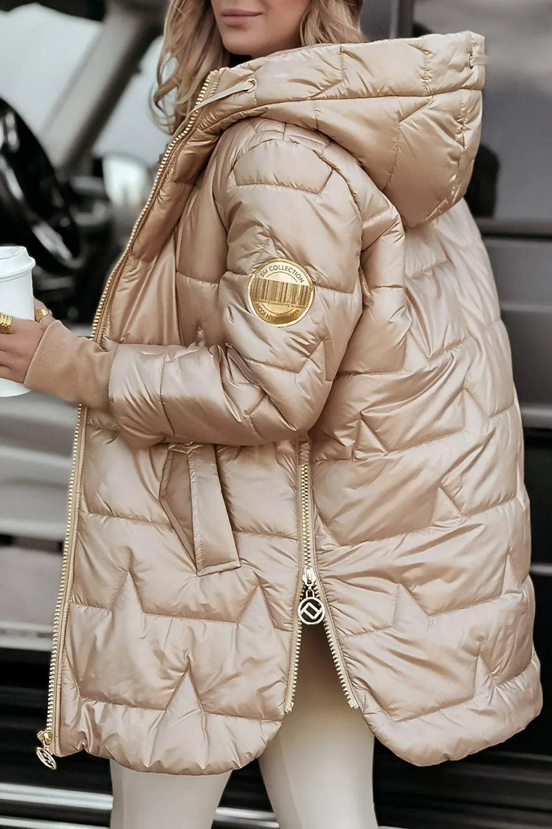 La Vie d'Amsterdam | Charlotte | Elegante Winterjas met Capuchon