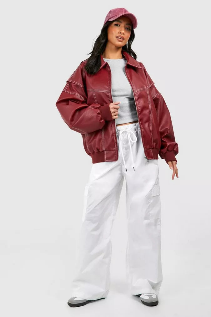 La Vie d'Amsterdam | Ava™ | Oversized Leren Jack
